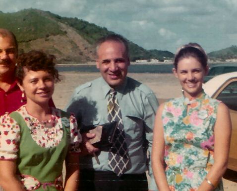 1970s St Martin - Trish Pruit, Dr. Muhajir, Joyce Owen cropped