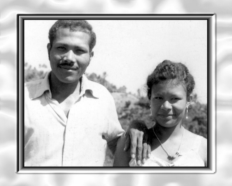 1981 Paul & Christalene Elizee 1st Baha'i Wedding Dominica _a