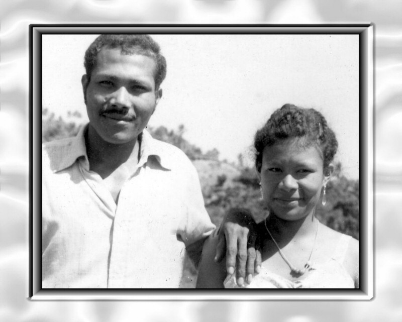 1981 Paul & Christalene Elizee 1st Baha'i Wedding Dominica _a