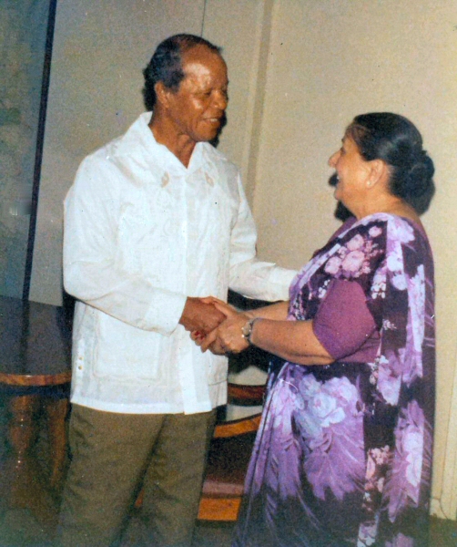 Munsiff w-Prime Minister John Compton_a